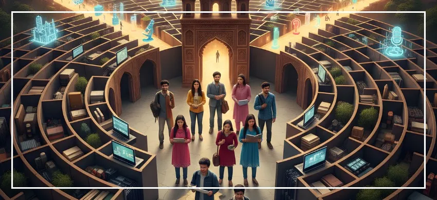 करियर की भूलभुलैया: भारत के युवाओं की उलझन और उम्मीद की राहें